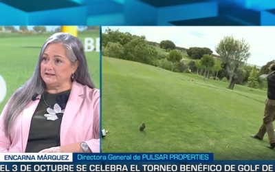 Encarna Marquez, presenta el IX Torneo Benéfico de Golf Fundación Pulsar