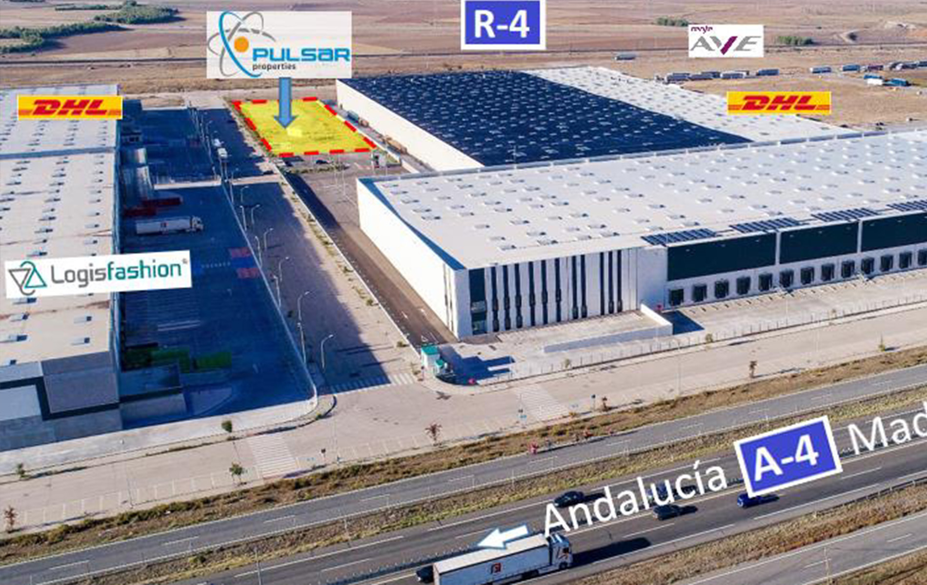 Pulsar Logistics Park Ontígola A-4 Pulsar Properties